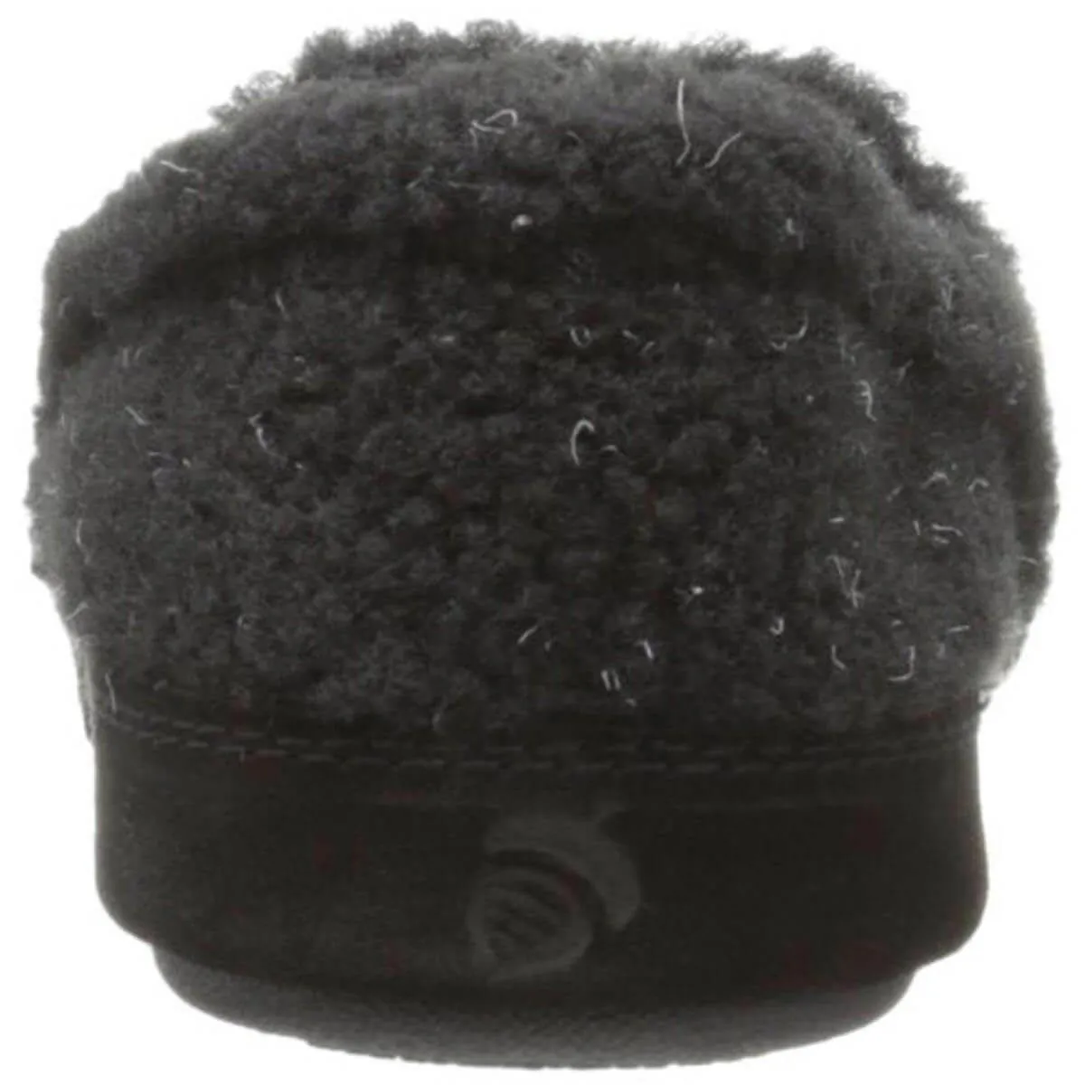 Acorn Kids' Moccasin - Colby Gore Durable Suede, Black Berber, K3/4 | A10036ACE3-4