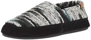 Acorn Women's Moc Slipper, Wooly Stripes, 5-6