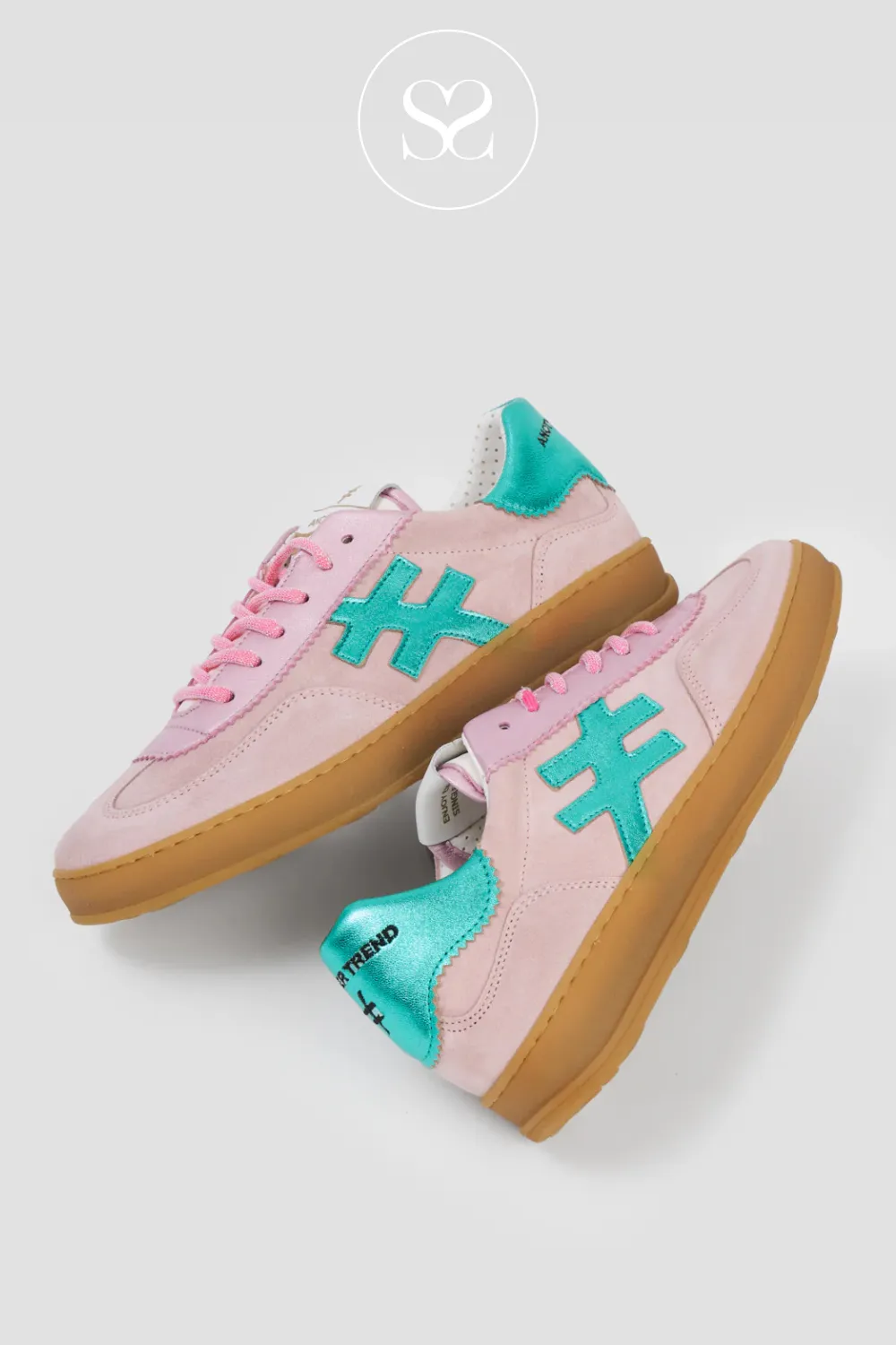 ANOTHER TREND ICONIC A0321166 PINK TRAINERS