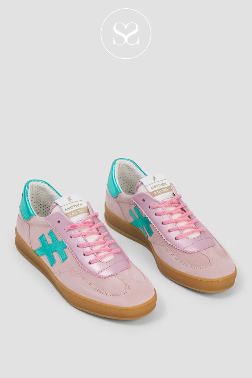 ANOTHER TREND ICONIC A0321166 PINK TRAINERS