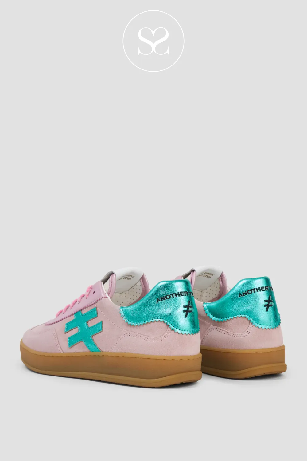 ANOTHER TREND ICONIC A0321166 PINK TRAINERS