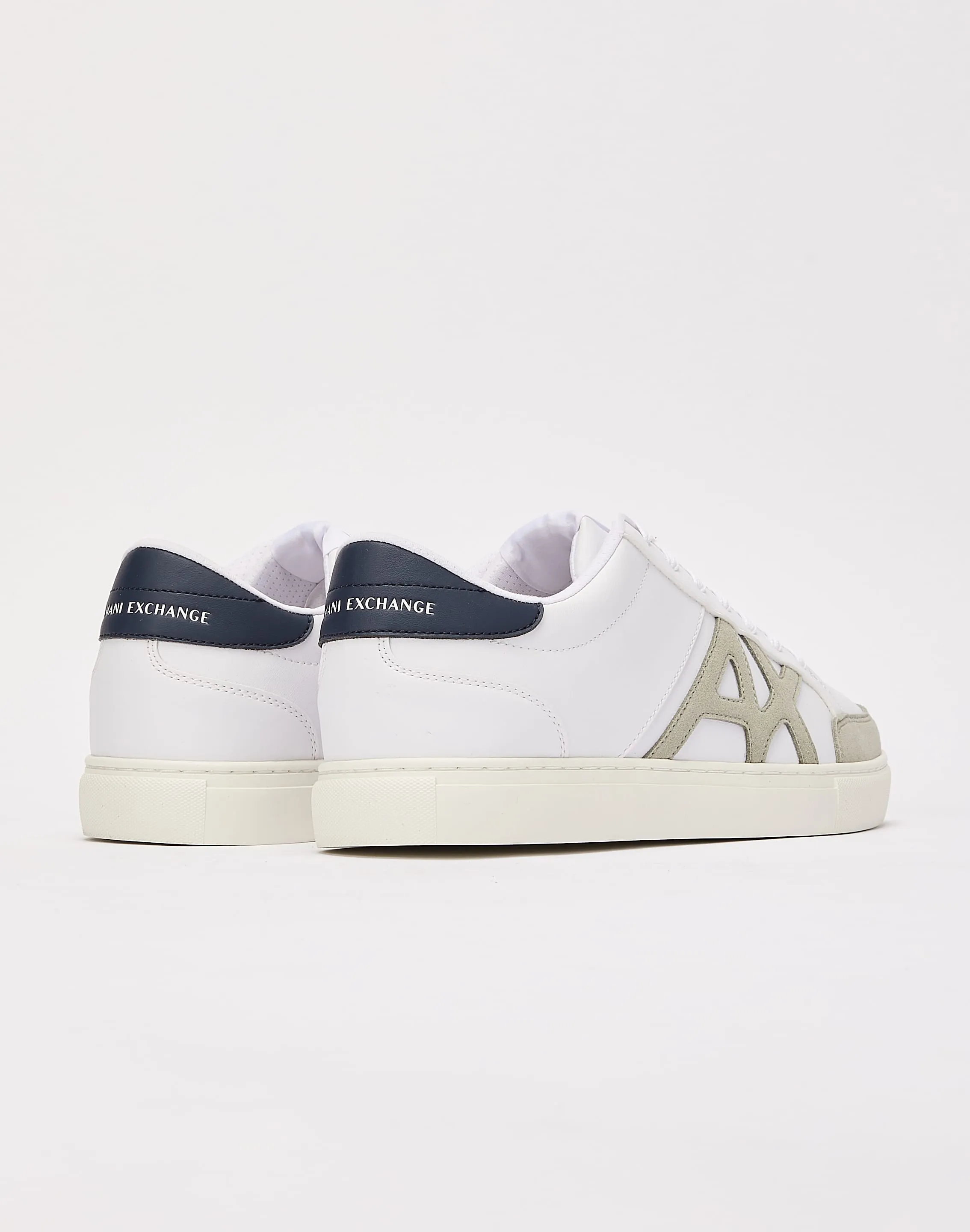 Armani Exchange Leather Sneakers