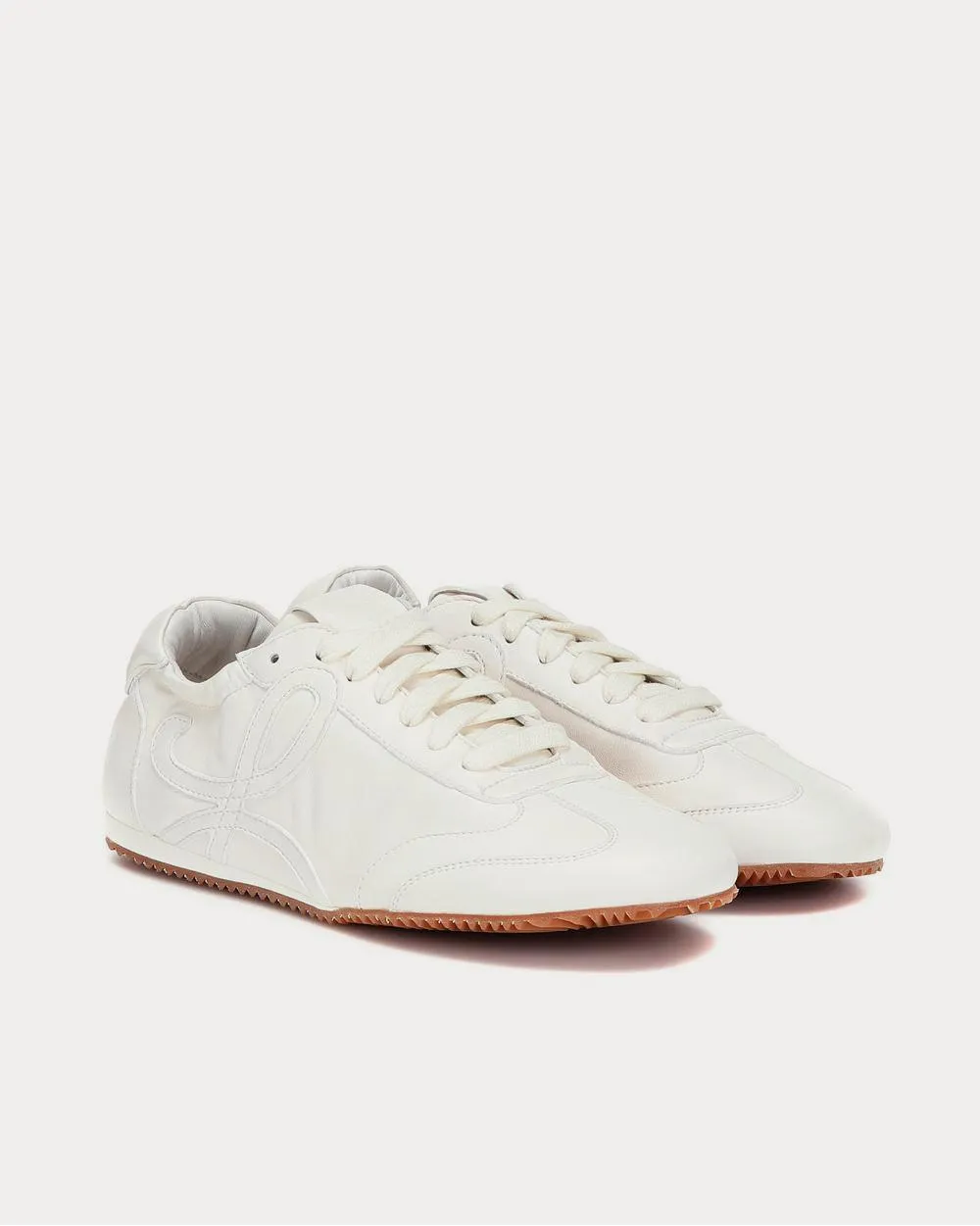 Ballet Runner leather Soft White Low Top Sneakers