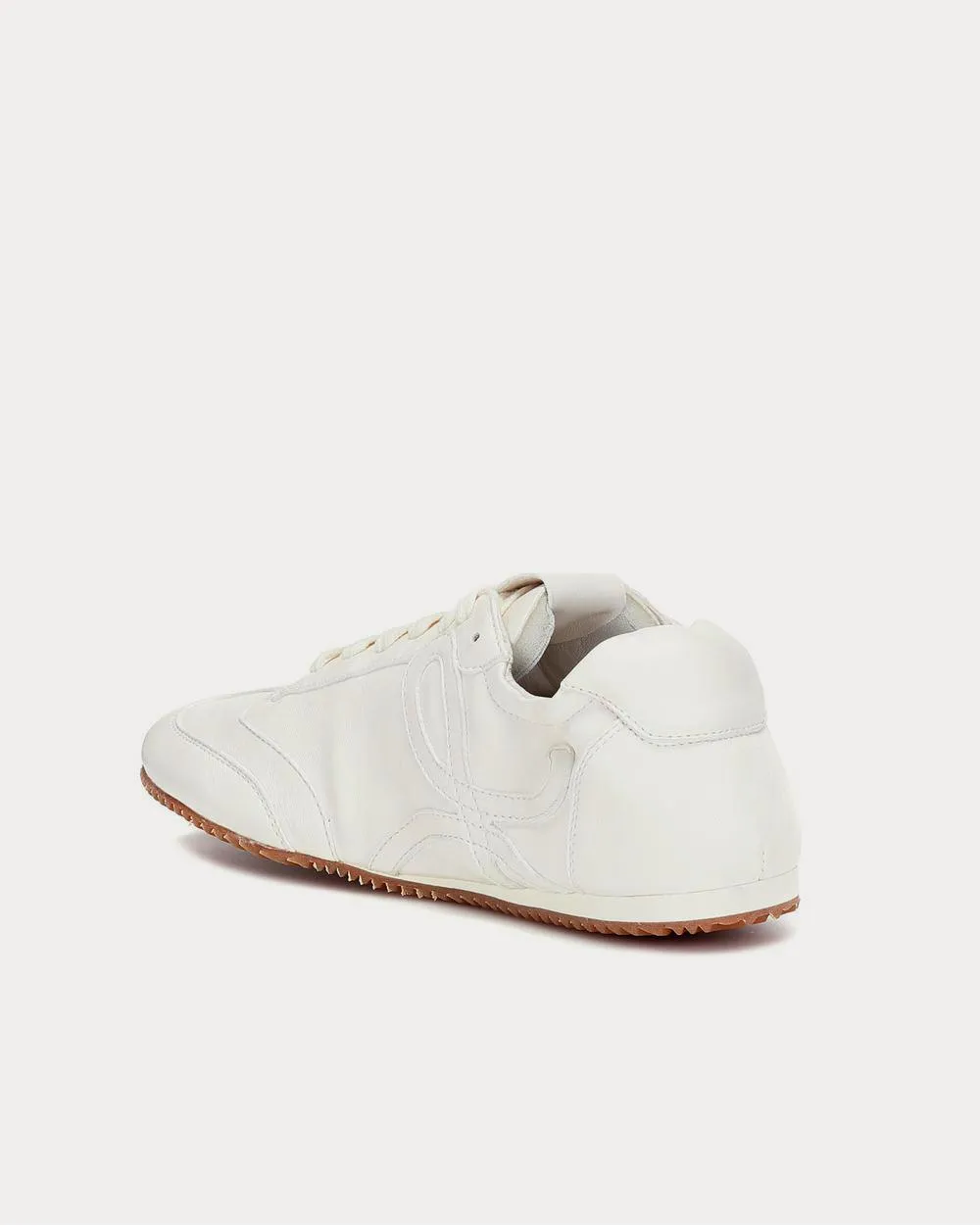 Ballet Runner leather Soft White Low Top Sneakers