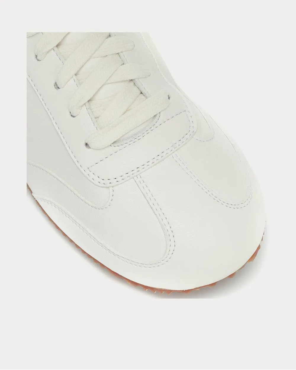 Ballet Runner leather Soft White Low Top Sneakers