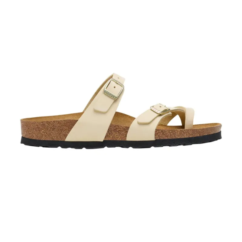BIRKENSTOCK Mayari Nubuck Leather Regular - Ecru