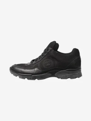 Black CC mesh trainers - size EU 37