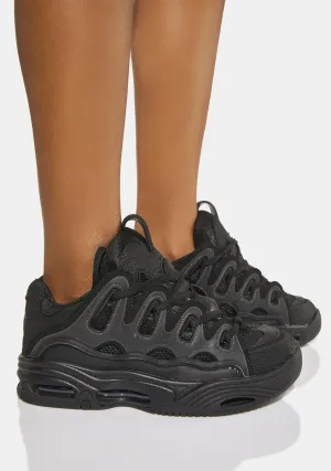 Black D3 2001 Sneakers