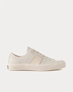Cambridge Suede & Leather Cream Low Top Sneakers