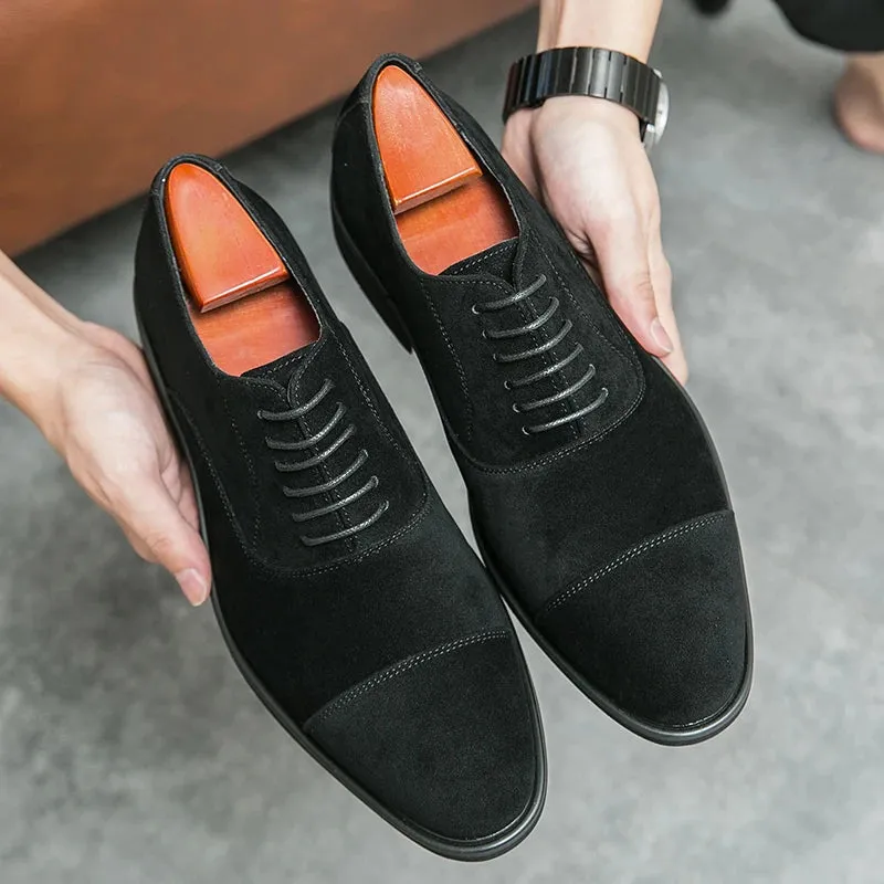 Classic Suede Oxfords