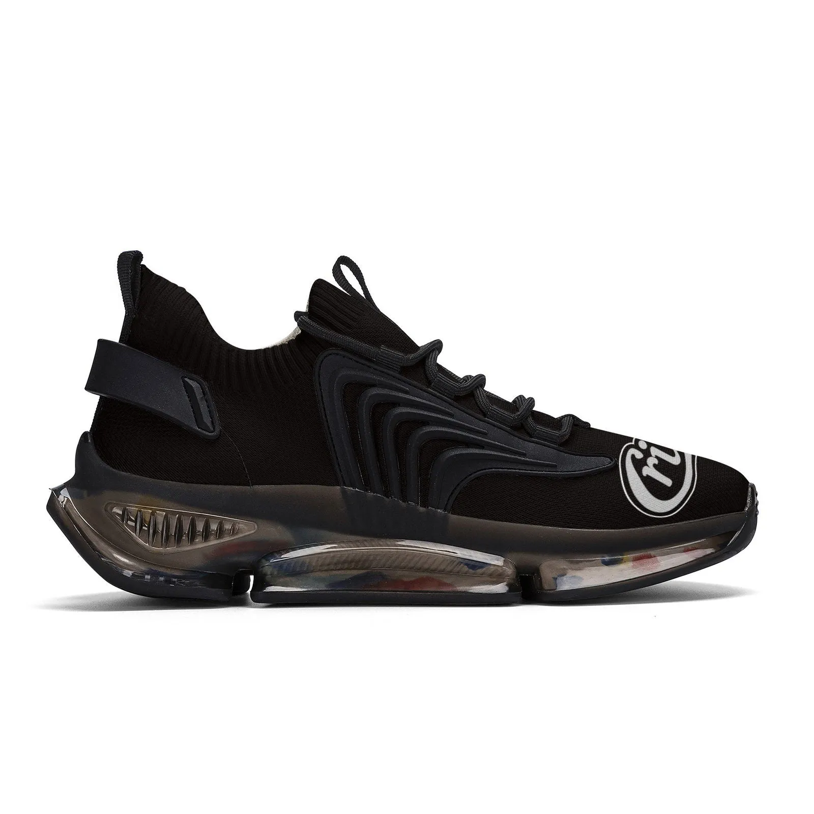 Critique Air Max React Sneakers - Black