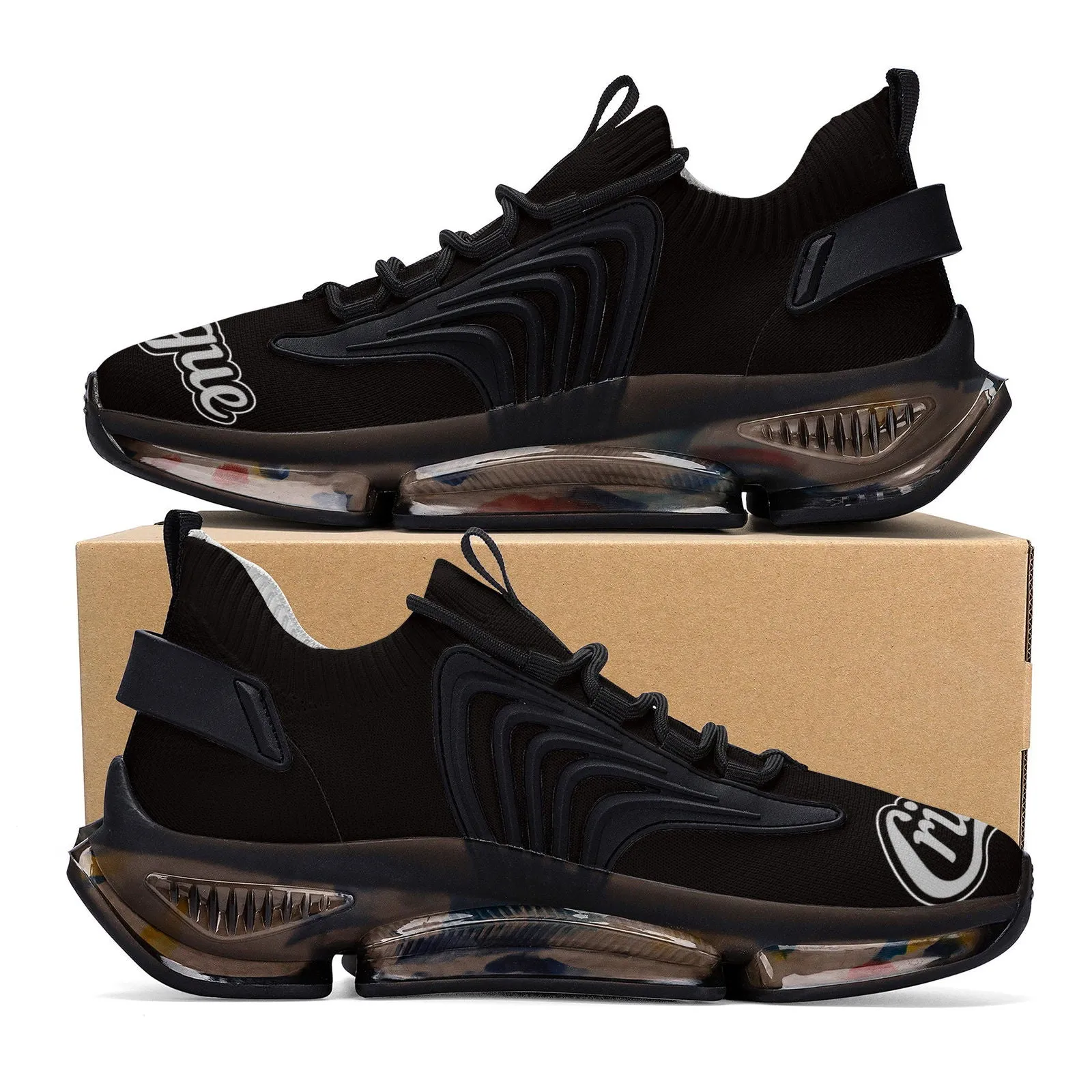Critique Air Max React Sneakers - Black