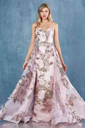 Dash White Evening Dress