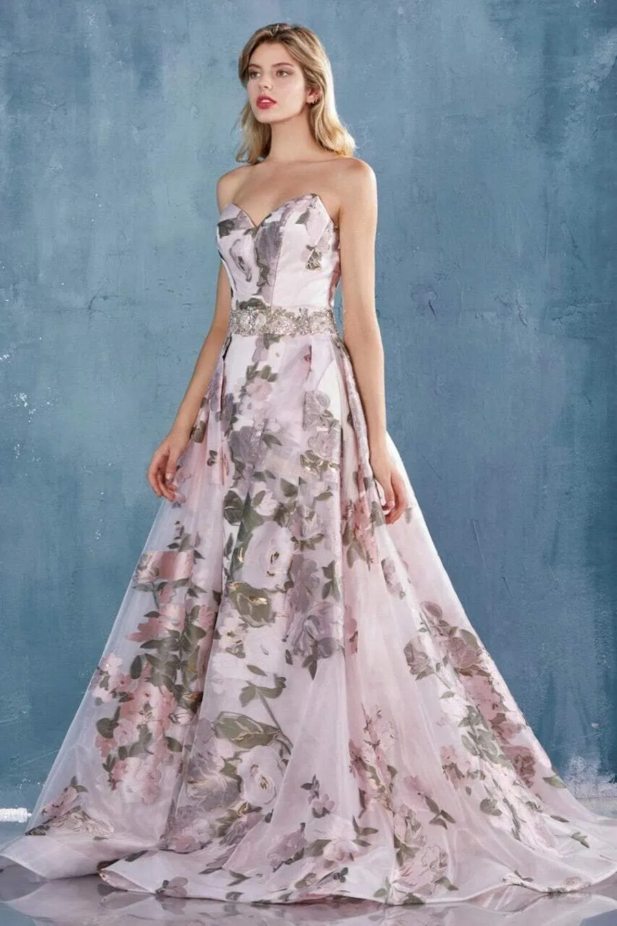 Dash White Evening Dress