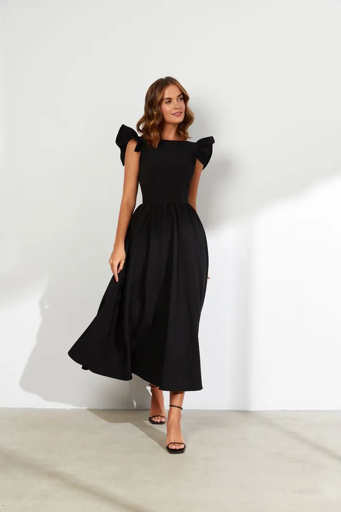 Dazzling Black Evening Dress