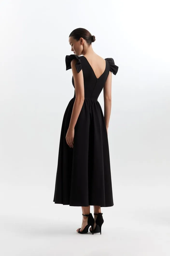 Dazzling Black Evening Dress