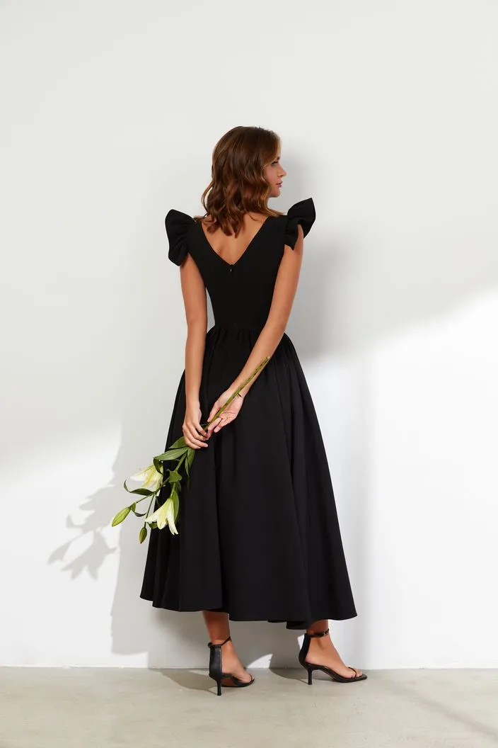 Dazzling Black Evening Dress