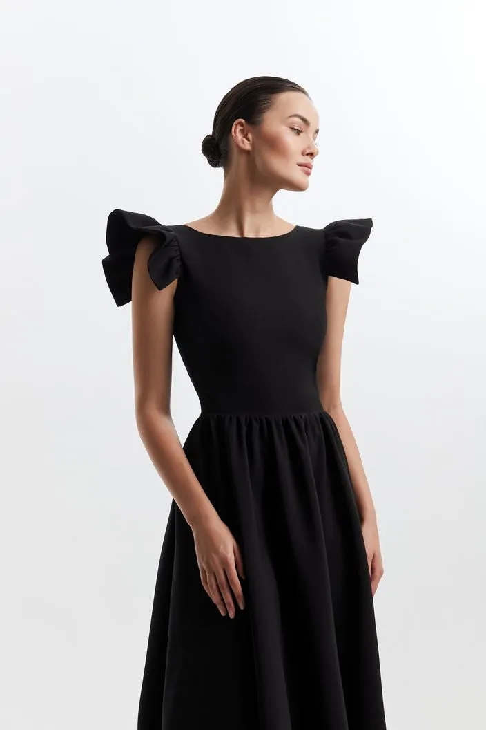 Dazzling Black Evening Dress