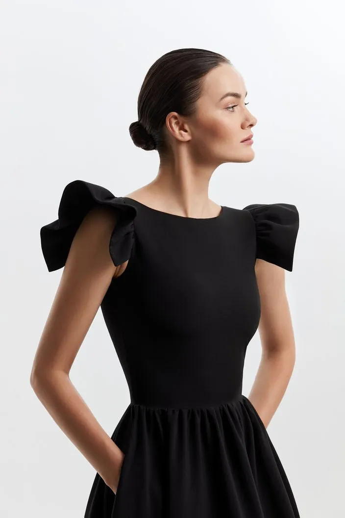 Dazzling Black Evening Dress
