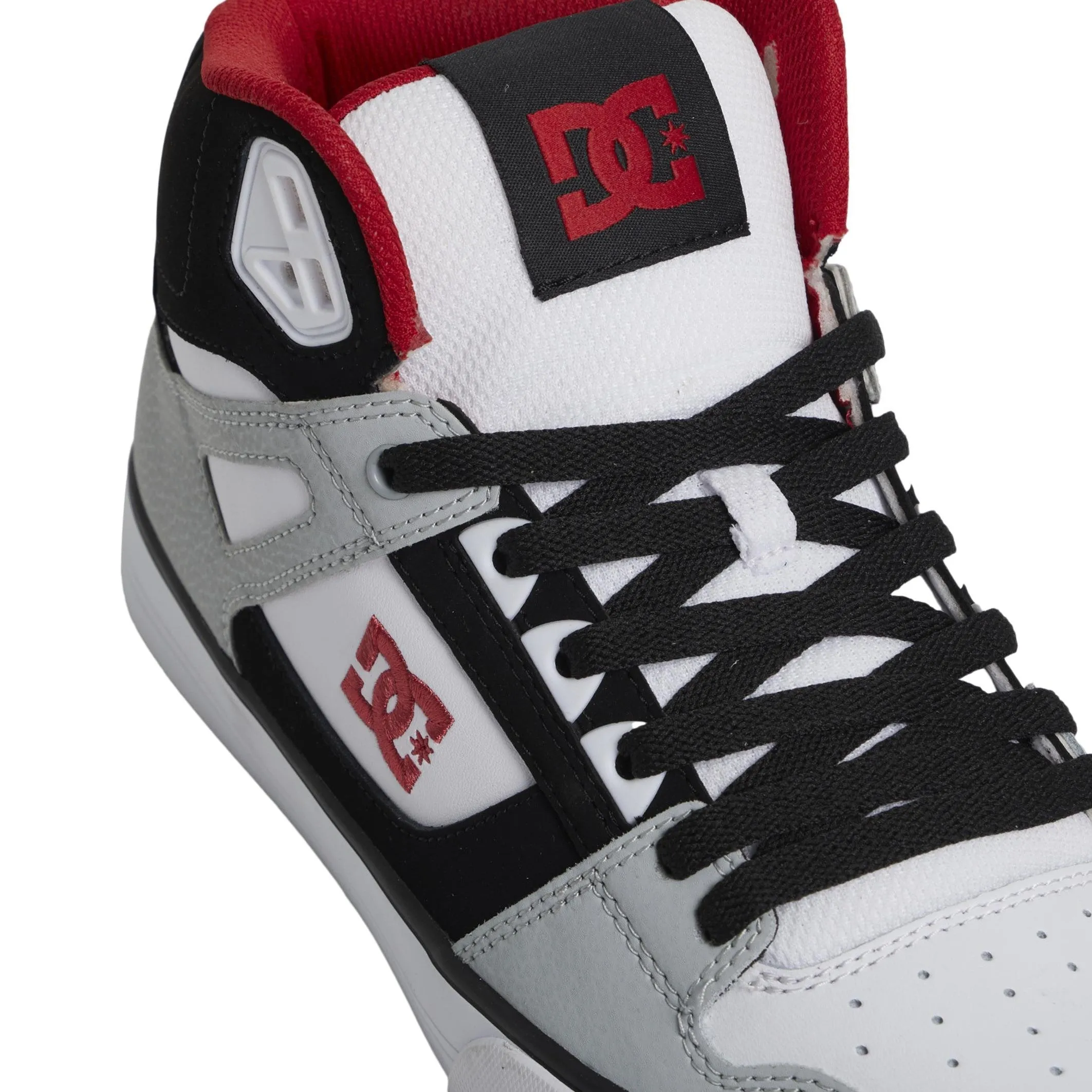 DC Shoes Mens Pure High Leather High Top Trainers