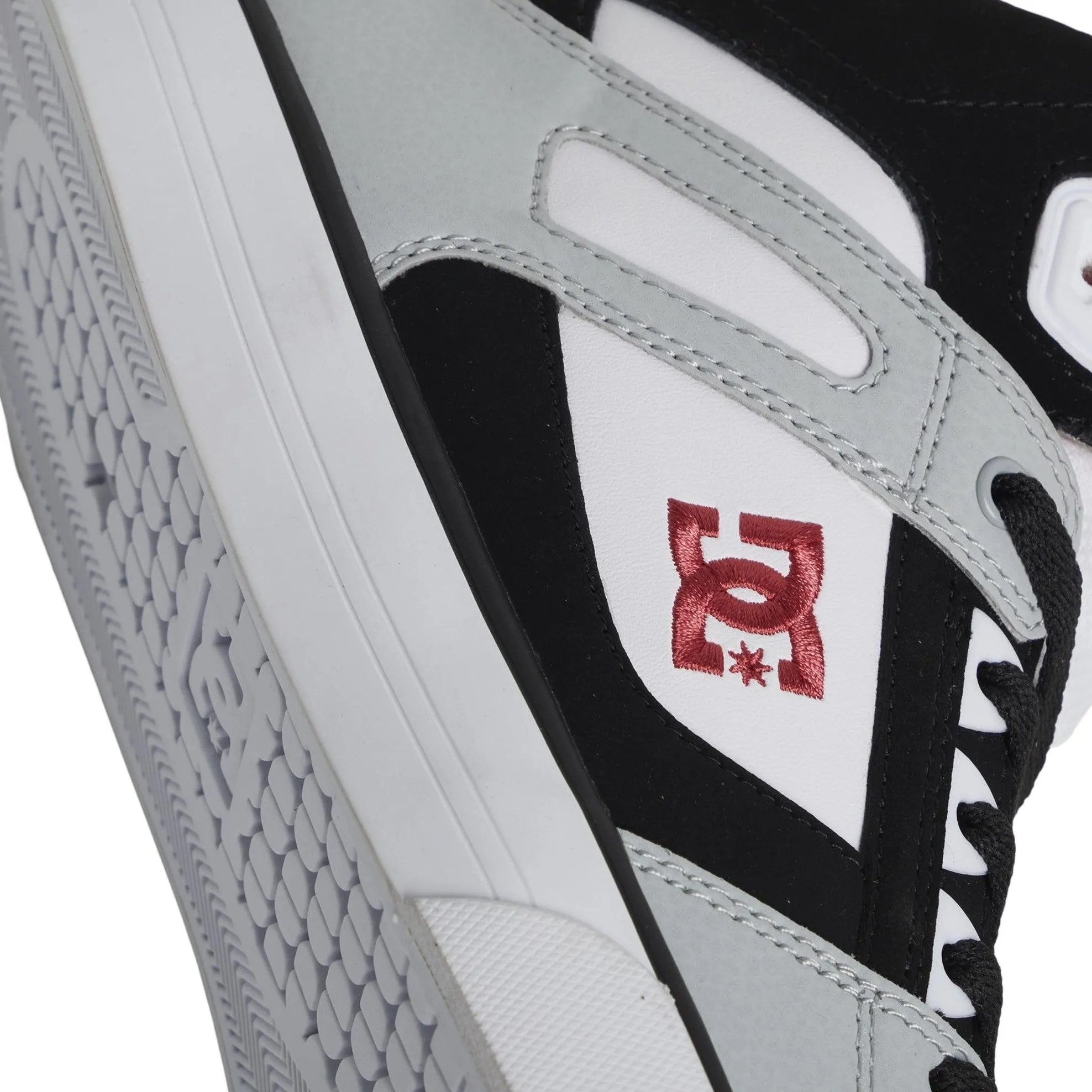 DC Shoes Mens Pure High Leather High Top Trainers