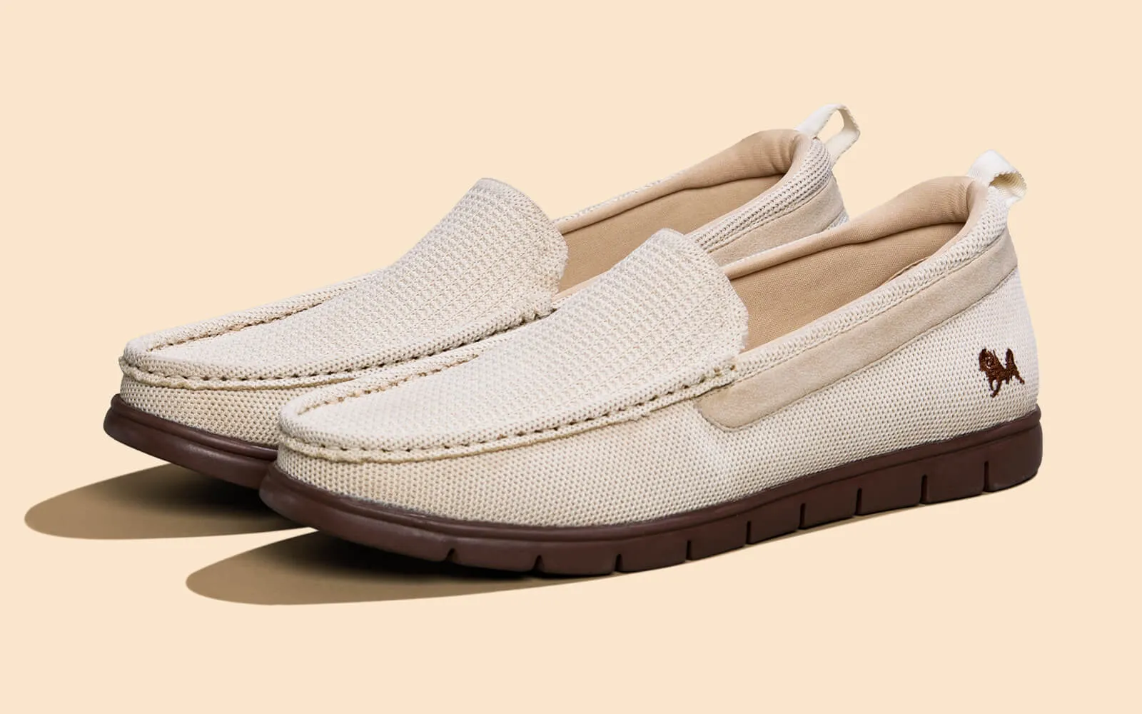 Flex Knit Loafers : Beige