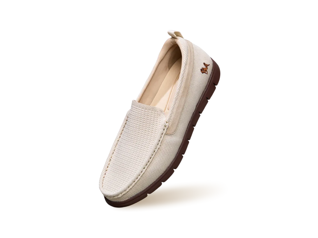 Flex Knit Loafers : Beige