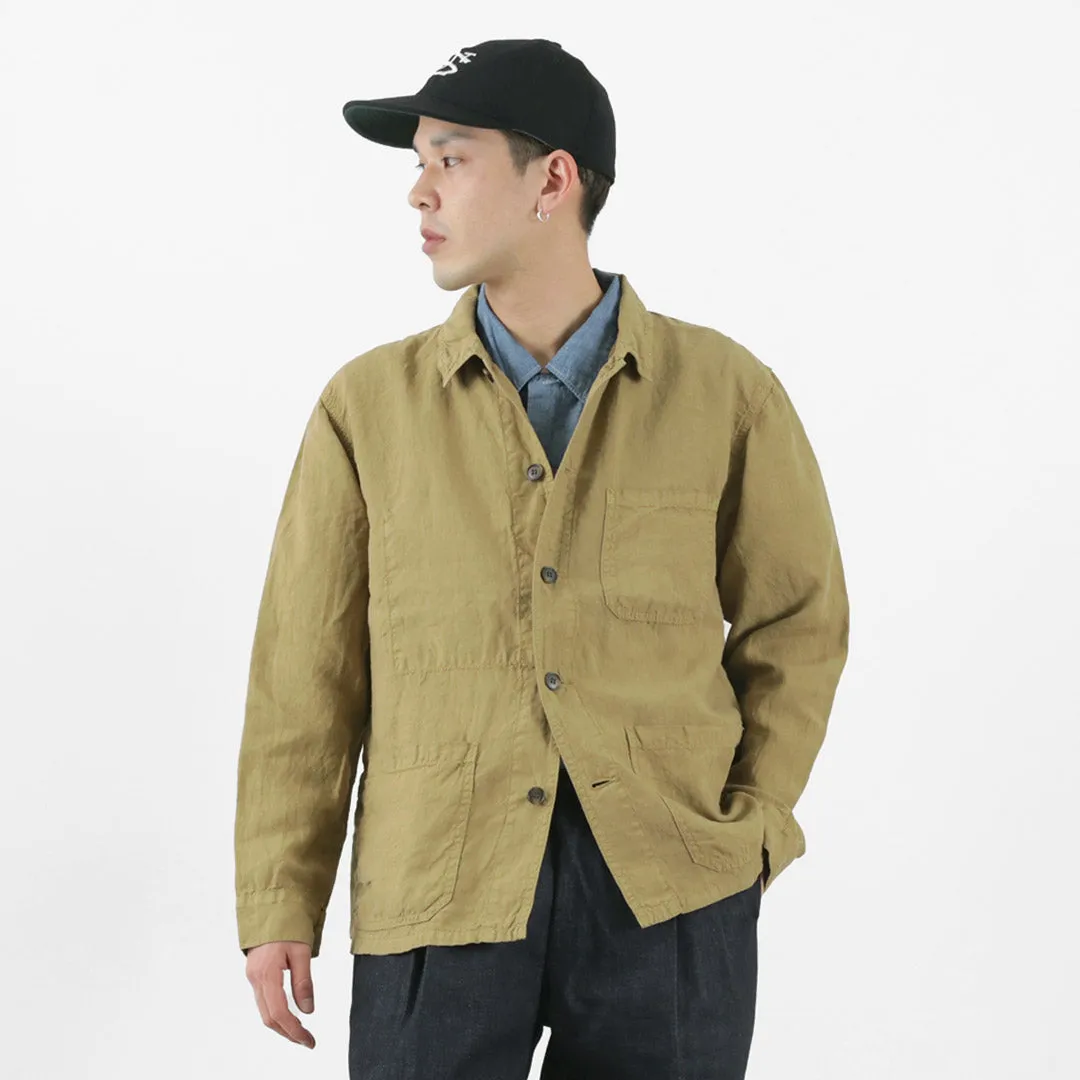 FOB FACTORY / F2413 Hemp Shirt Jacket