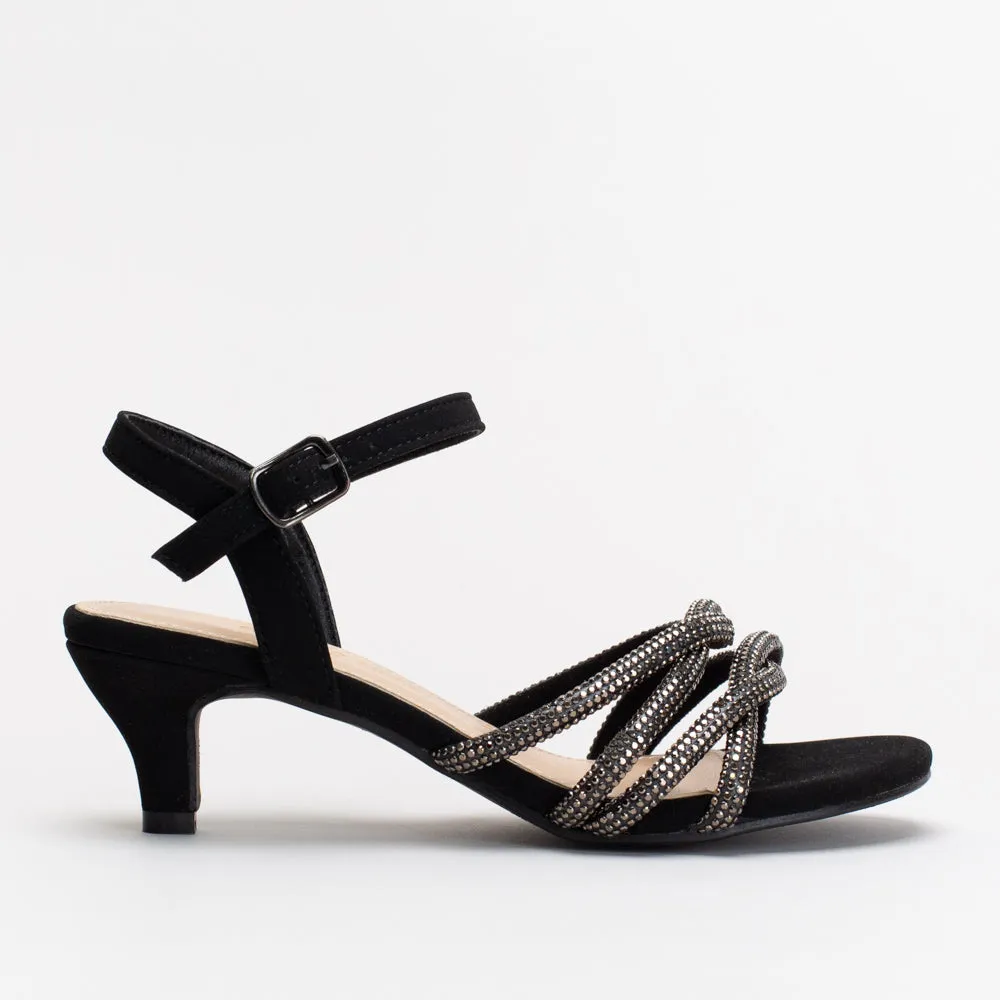 Girls Diamante Knot Sandal _ 154911