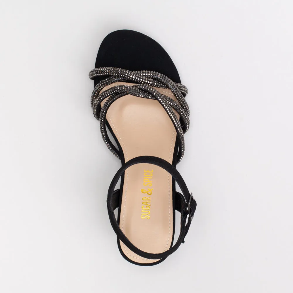 Girls Diamante Knot Sandal _ 154911
