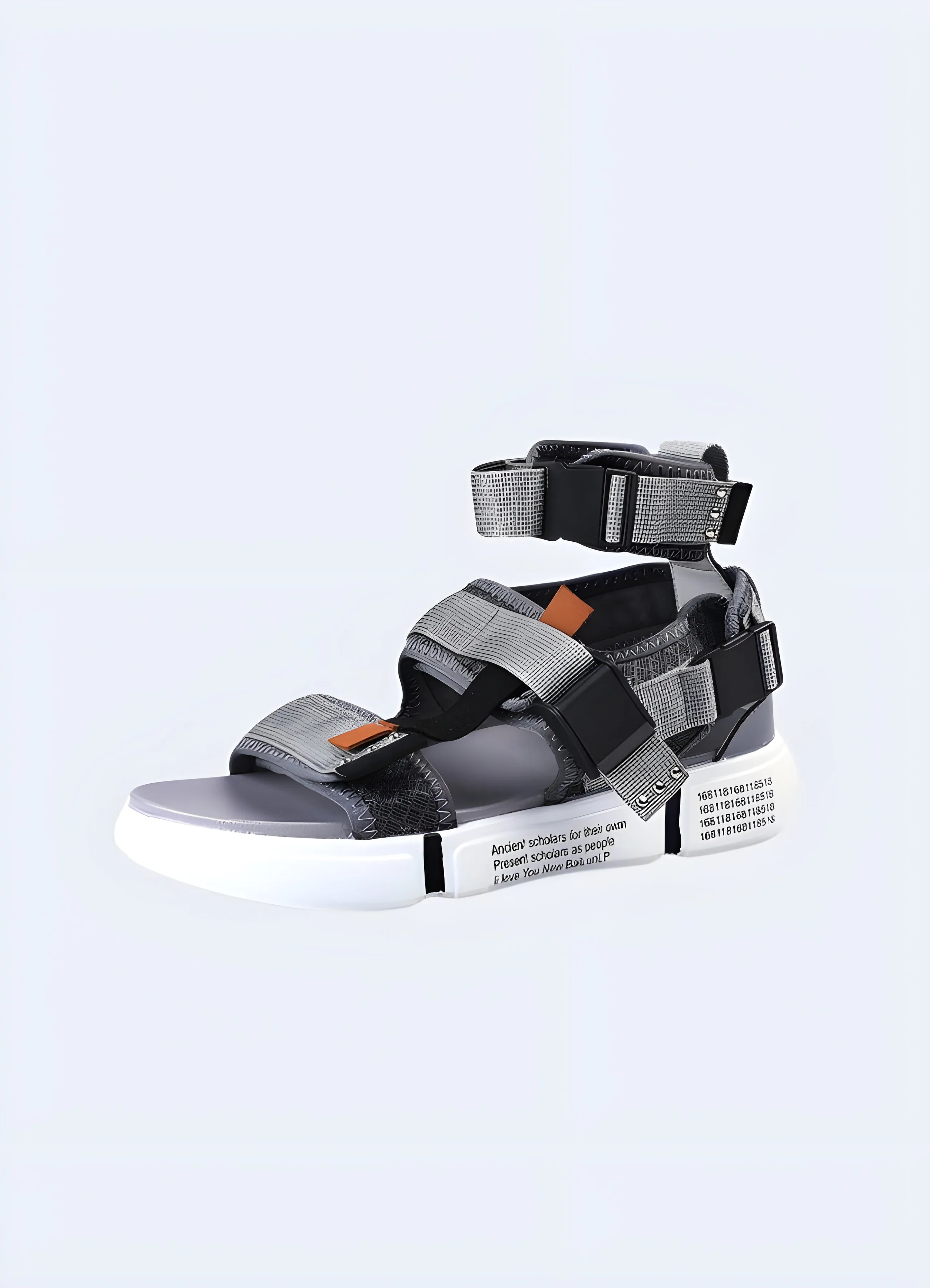 Grey Ninja Sandals