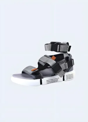 Grey Ninja Sandals