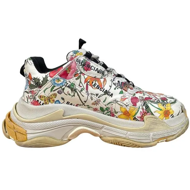 Gucci x Balenciaga Triple S Trainers UK 7