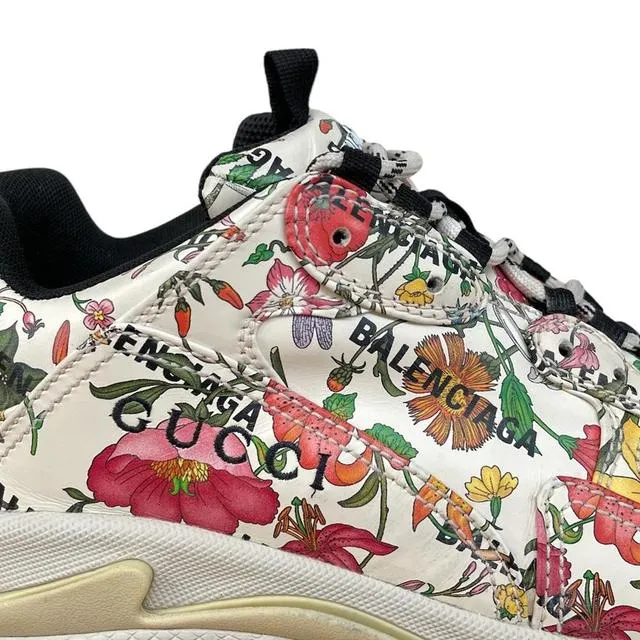 Gucci x Balenciaga Triple S Trainers UK 7