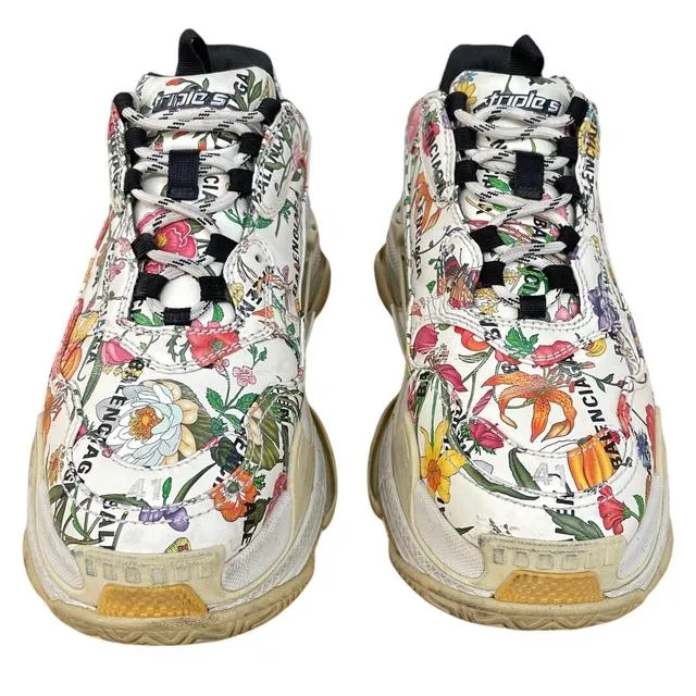 Gucci x Balenciaga Triple S Trainers UK 7