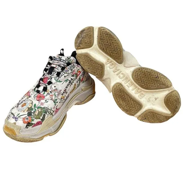 Gucci x Balenciaga Triple S Trainers UK 7