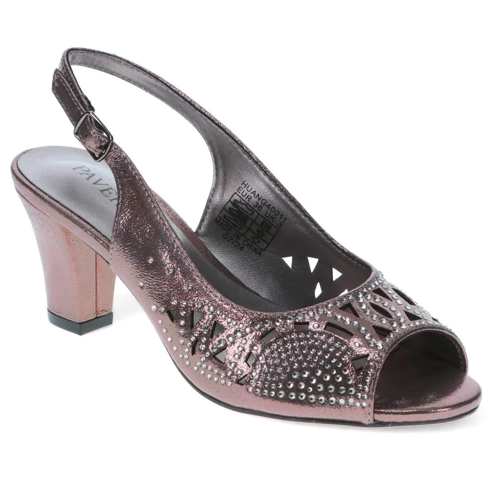 Heeled Buckled Sandals  - HUANG40011 / 326 390