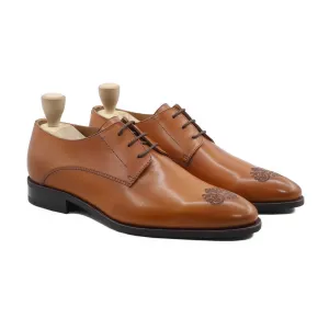 Hout - Men's Tan Calf Leather Derby Shoe