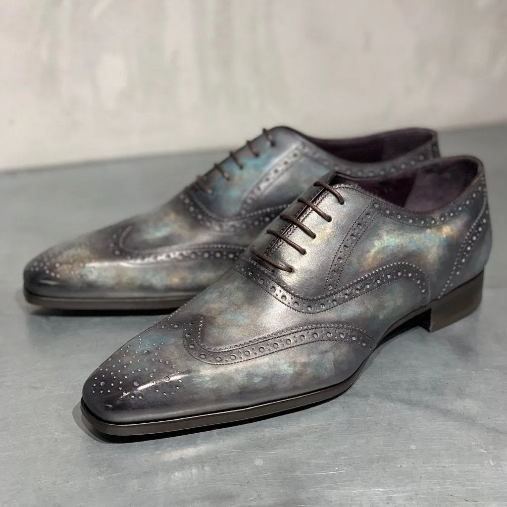 IT10 OXFORD WITH FLOWERED TOE
