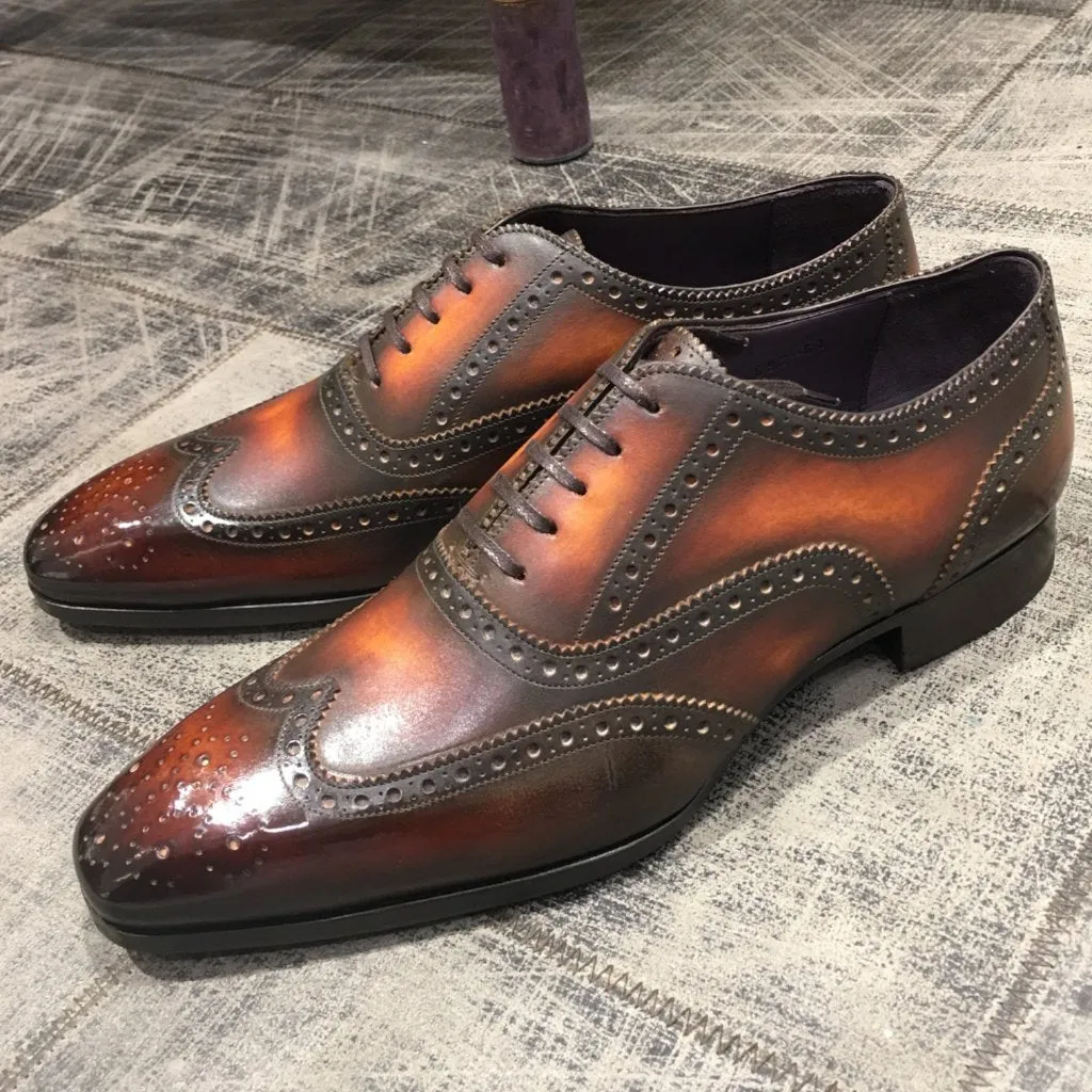 IT10 OXFORD WITH FLOWERED TOE