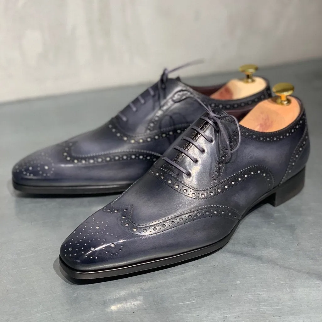 IT10 OXFORD WITH FLOWERED TOE