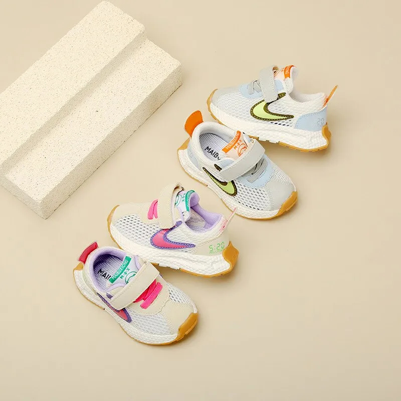 Kids Ventilate Mesh Soft Non-Slip Sneakers