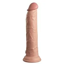 King cock elite nine inch vibrating   dual density silicone cock