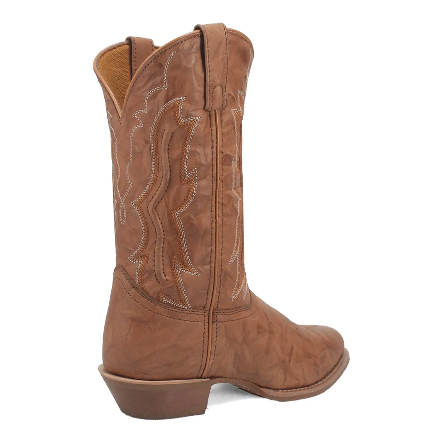 Laredo Mens Cutglass Sand Leather Cowboy Boots
