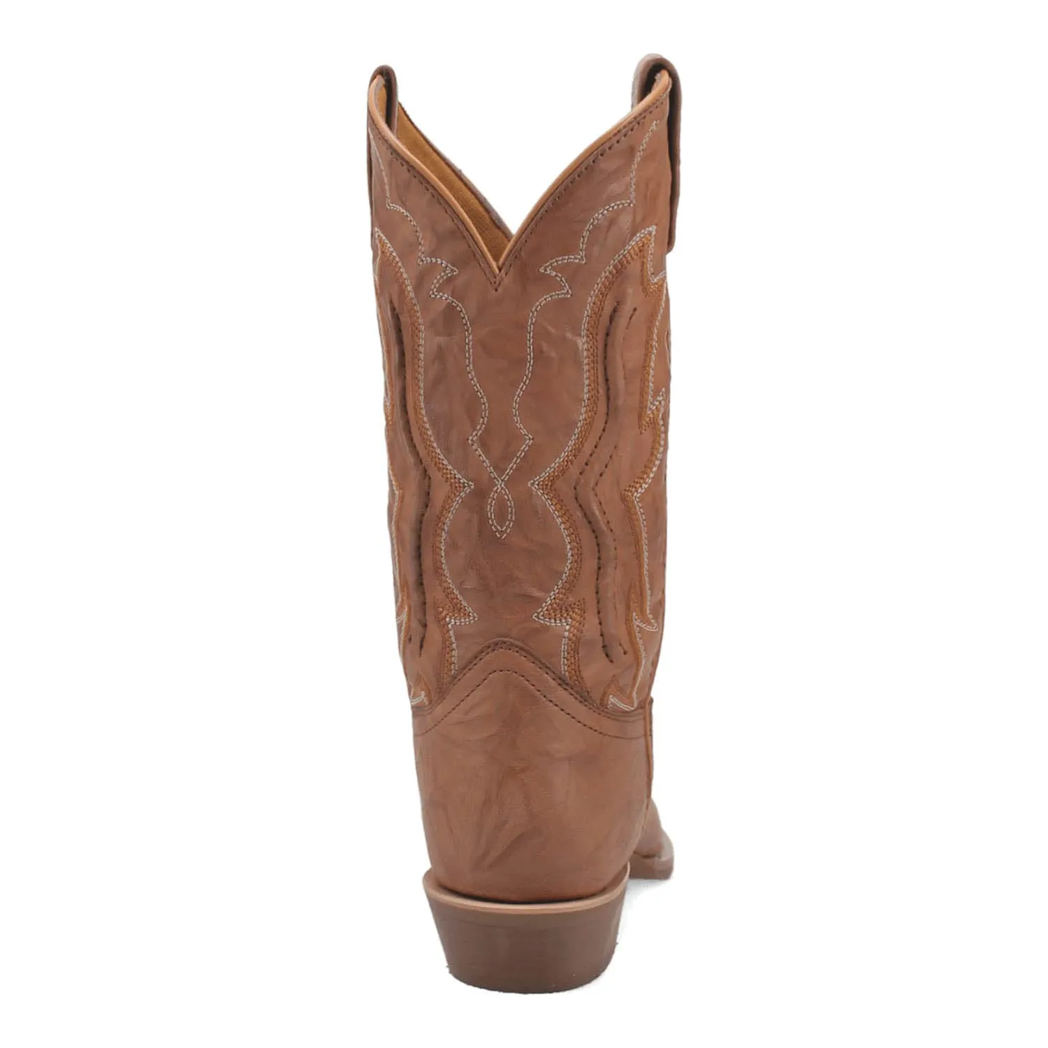 Laredo Mens Cutglass Sand Leather Cowboy Boots