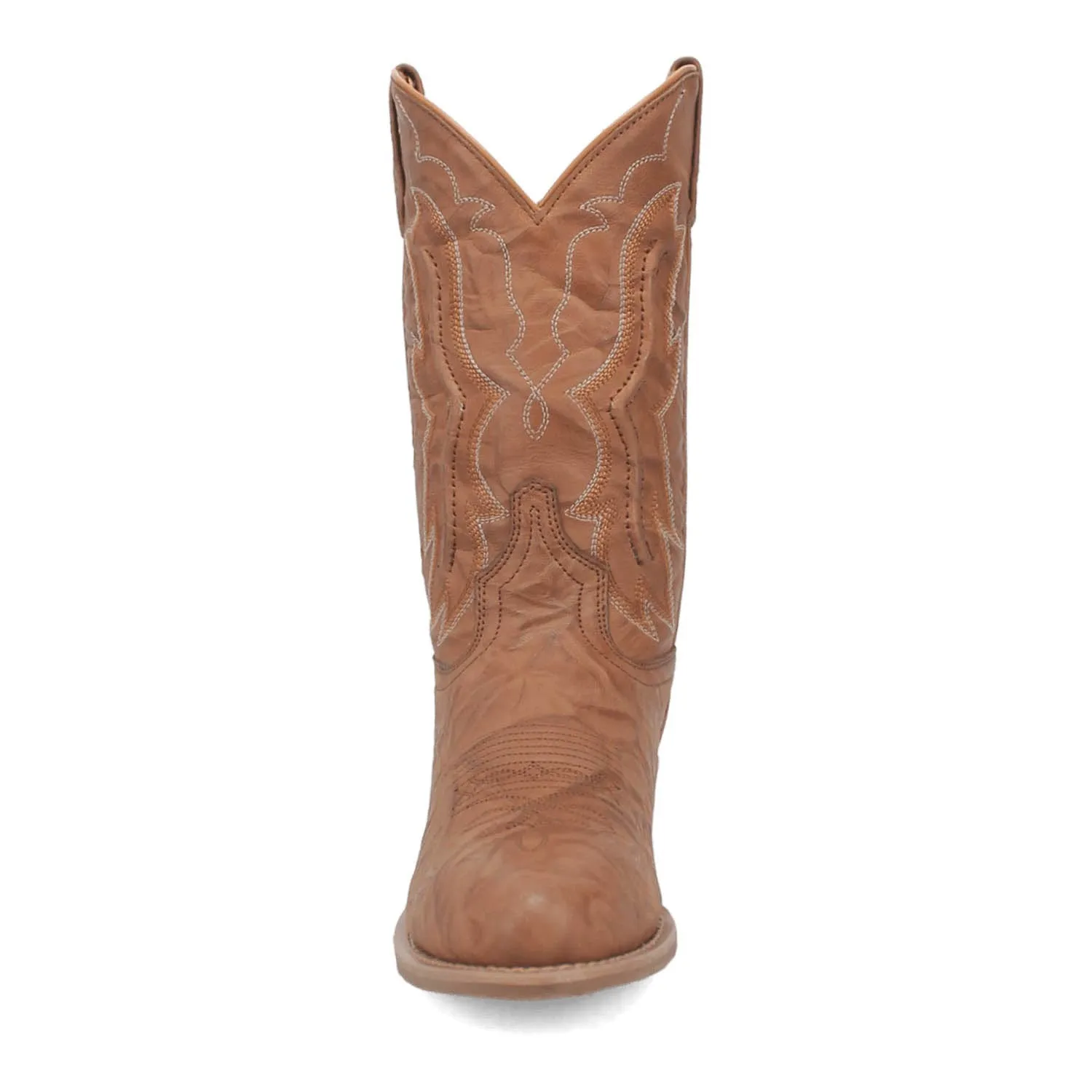 Laredo Mens Cutglass Sand Leather Cowboy Boots