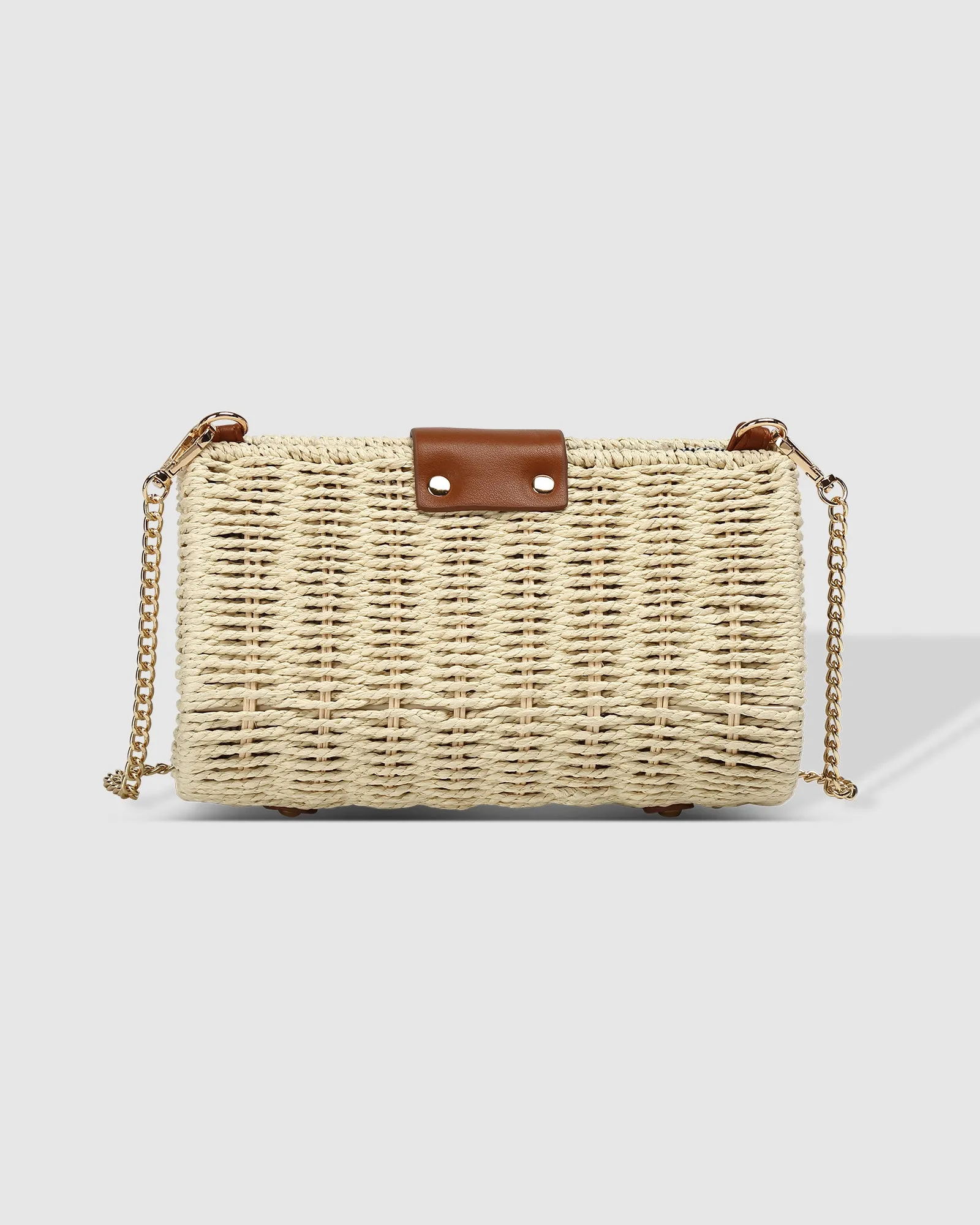 Louenhide Ophelia Raffia Crossbody Bag