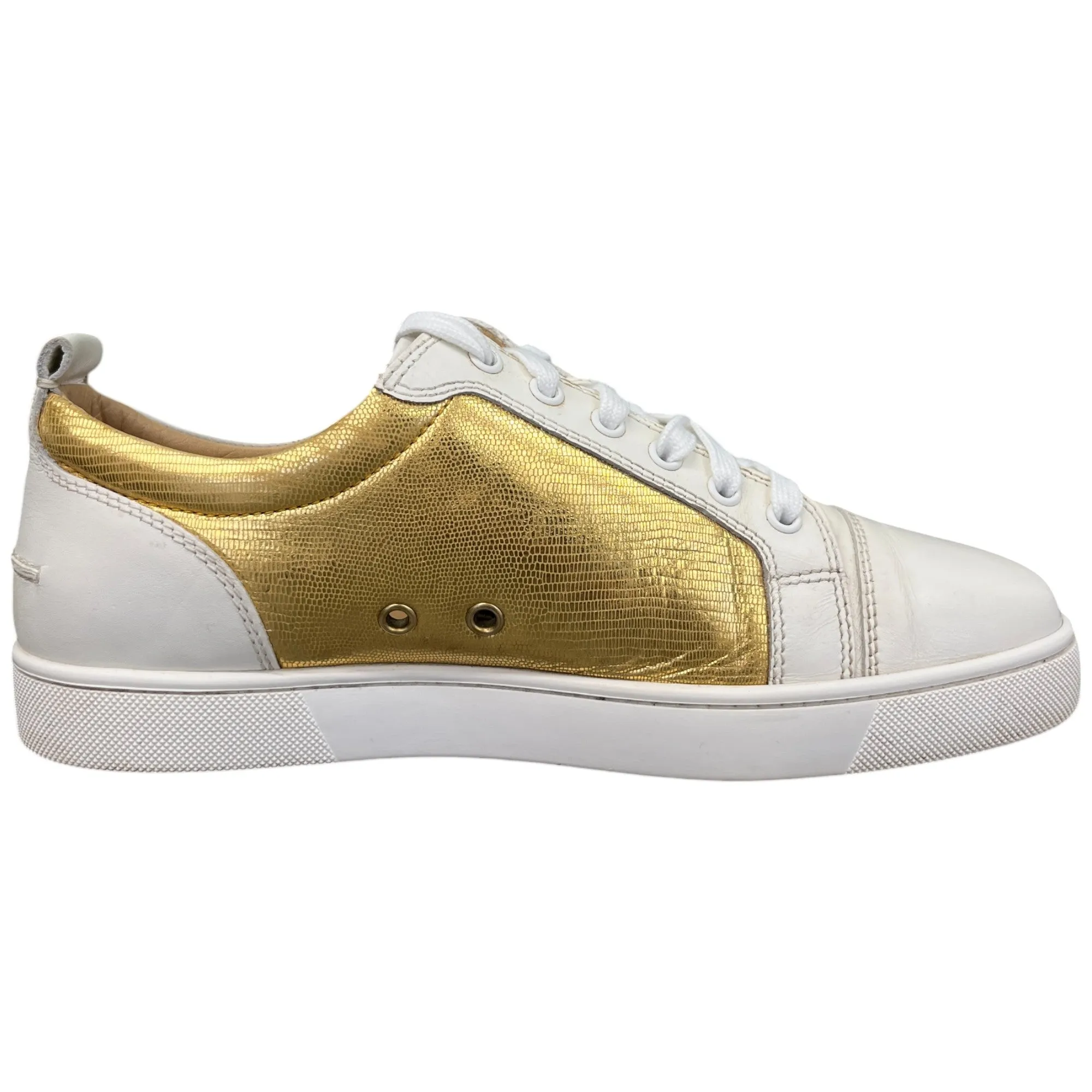 Men's Louis Junior Low Trainers White Size EU 41.5 / UK 7.5