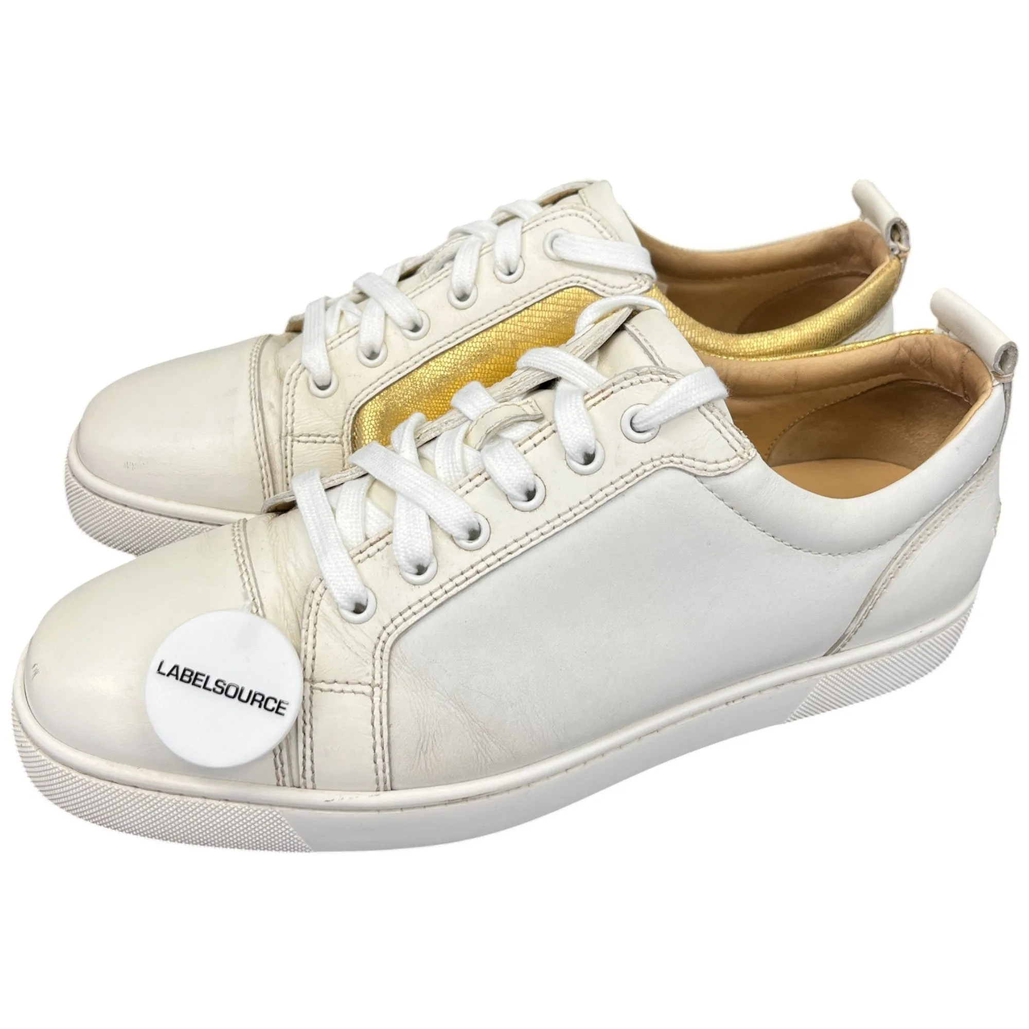 Men's Louis Junior Low Trainers White Size EU 41.5 / UK 7.5