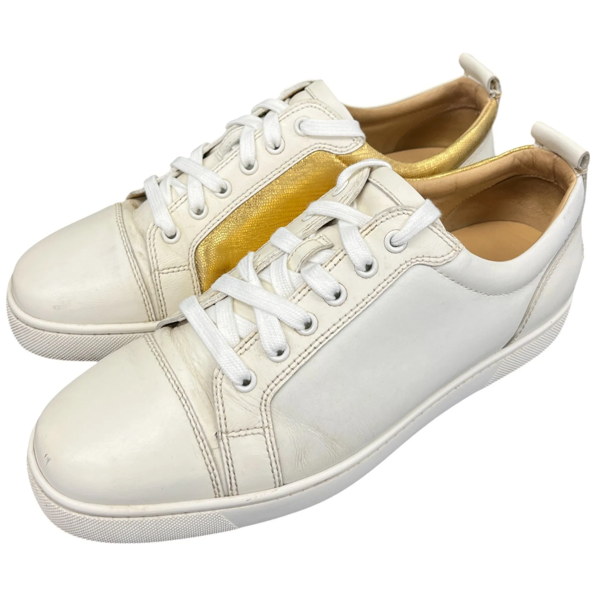 Men's Louis Junior Low Trainers White Size EU 41.5 / UK 7.5